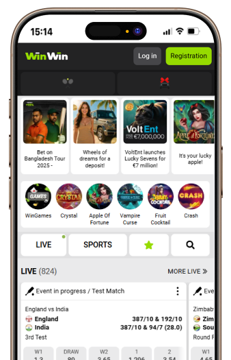 WinWin Pakistan official website homepag